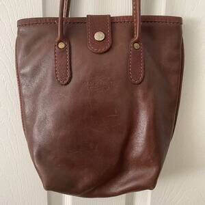 Mackenzie Leather Petit Tote Scottish Edinburgh Hide Small Tote Travel Work
